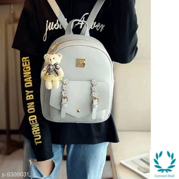 . Leather Backpack  Bag